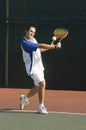 Man Playing Tennis Royalty Free Stock Photo