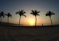 Man practicing yoga ocean beach salalah Oman 8 Royalty Free Stock Photo