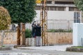 A Man Praying in Jounieh Area