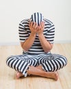 Man prisoner Royalty Free Stock Photo