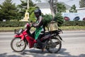 Man with Private Motorcycle, Yamaha Nano