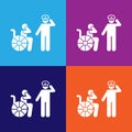 man, professions, soldier, accessibility pictogram icon. Signs and symbols can be used for web, logo, mobile app, UI, UX