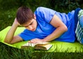 Man read a Book Royalty Free Stock Photo