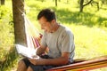 Man reading the Bible Royalty Free Stock Photo