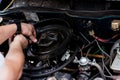 Car engine repair service