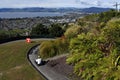 Man ride on Skyline Rotorua Luge Royalty Free Stock Photo