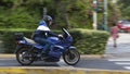 A man rides a motorbike, Athens
