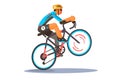 Man riding sport bike