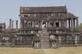 Man at ruins of Angkor Wat