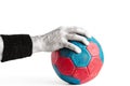 Man`s Hand on Handball Royalty Free Stock Photo