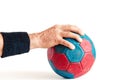 Man`s Hand on Handball Royalty Free Stock Photo