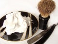 Man`s shave accessories