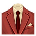 Man's suits for business background