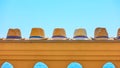 Man`s sun hats Royalty Free Stock Photo