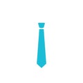 Man\'s tie, necktie icon.