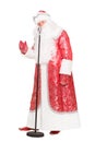 Man in Santa Claus suit Royalty Free Stock Photo