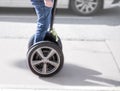 Man on segway