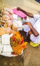 Man selling sweets and Prasad of Lord Jagannath