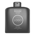 Man shampoo icon, realistic style Royalty Free Stock Photo