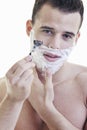 Man shave Royalty Free Stock Photo