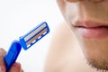 Man shaver. Royalty Free Stock Photo