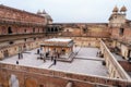 Man singh palace in amber fort Royalty Free Stock Photo