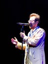Man singing Royalty Free Stock Photo