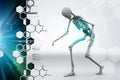 Man Skelton Royalty Free Stock Photo