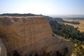 Man Standing on the Ridge at Fort Robinson State Park, Nebraska Royalty Free Stock Photo