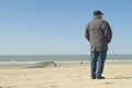 Man standing at the seaside