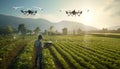Elevating Agriculture: A Techno-Farmer and His Remote-Controlled Marvel