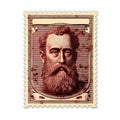 Vintage Stamp Design: Sepad Stead Postage Stamp