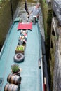 Foxton Locks on the Grand Union Canal, Leicestershire, UK Royalty Free Stock Photo