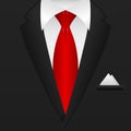 Man suit background Royalty Free Stock Photo