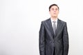 Man in suit in trance Royalty Free Stock Photo