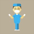 Man Surgeon Icon