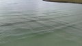 Man swimming in the Atlantic in Ireland