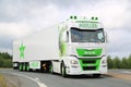 MAN TGX Mary Lou Show Truck from Switzerland Royalty Free Stock Photo