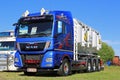 MAN TGX 35.480 Truck for Bulk Transport Royalty Free Stock Photo