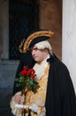 VENICE, ITALY - FEBRUARY 27, 2014: Carnival of Venice.