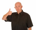 Man with thumb up Royalty Free Stock Photo
