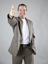 Man thumbs up Royalty Free Stock Photo