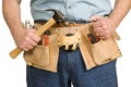 Man With Toolbelt Royalty Free Stock Photo
