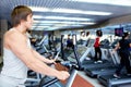 Man on the treadmill