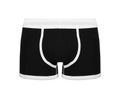 Man underwear boxer brief color black Royalty Free Stock Photo