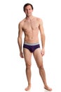 Man in Underwear Royalty Free Stock Photo