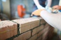 Man using special tools for work