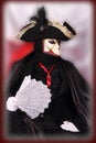 A man in Venetian mask Royalty Free Stock Photo