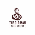 The man vintage logo design inspiration