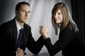 Man vs. Woman Royalty Free Stock Photo